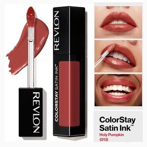 Revlon ColorStay Satin Ink Liquid Lipstick, Lip Color, 013 Holy Pumpkin 💄